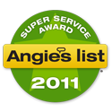 Rousculp's Heating & Cooling is an Angie's List Super Service Award Winner